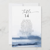 Aquarelle moderne | Cartes Bleues pour le tableau  (Dos)