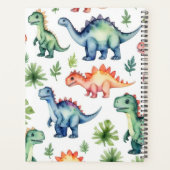 Aquarelle moderne Cute Dinosaur Motif 2025 (Dos)