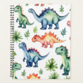 Aquarelle moderne Cute Dinosaur Motif 2025 (Devant)