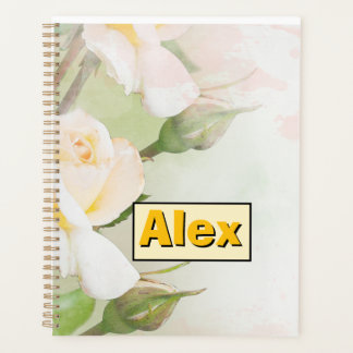 Aquarelle moderne fleurs colorées & personnaliser