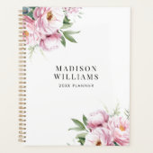 Aquarelle moderne Floral Nom personnalisé (Devant)