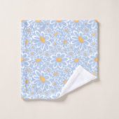Aquarelle moderne Florale Fleurs botaniques (Gant de toilette)