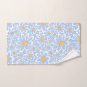 Aquarelle moderne Florale Fleurs botaniques (Serviette à main)
