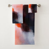 Aquarelle moderne foncée Abstraite (En situation)