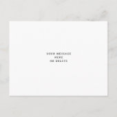 Aquarelle moderne Nouvelle carte postale voisine (Dos)