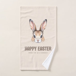 Aquarelle moderne personnalisée Mignonne Lapin de