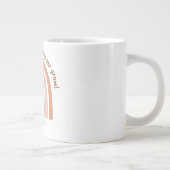 Aquarelle moderne Rainbow Teacher Merci Mug (Droite)