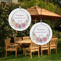 Aquarelle moderne Round Floral Home