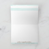 Aquarelle moderne simple de notes de Merci florale (Intérieur)