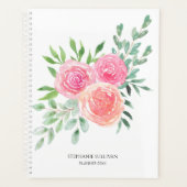 Aquarelle moderne verdure fleurie (Devant)