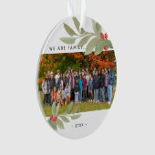 Aquarelle moderne vert photo acrylique (devant)