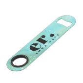 Aquarelle Monogramme imaginaire élégant moderne mi (Devant angulaire)