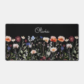 Aquarelle monographique Colorful Fleur sauvage Mea (Recto)