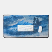 Aquarelle Monts de glace Peinture paysage (Clavier et souris)