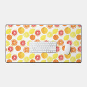 Aquarelle Motif de fruits d'agrumes (Clavier et souris)