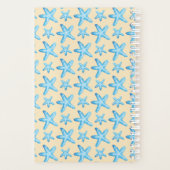 Aquarelle Motif de poisson étoilé bleu (Dos)