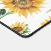 Aquarelle Motif de tournesol (Coin)