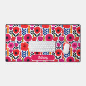 Aquarelle Motif Floral BOHO Nom esthétique (Clavier et souris)