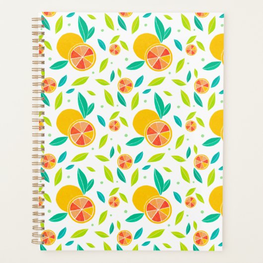 Aquarelle Motif Oranges sucrées (Devant)