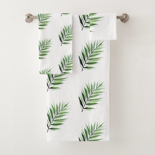 Aquarelle Motif Palm (En situation)