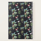 Aquarelle Motif Palm | Ajouter votre initiale (Dos)