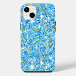 Aquarelle myosotis
