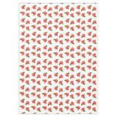 Aquarelle Nappe Fleurs de Noël (Devant)