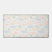 Aquarelle Narwhal et Motif de phoque (Recto)