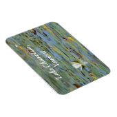 Aquarelle nénuphar Lake Flower Magnet flexible (Côté Droit)