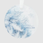 Aquarelle Noël hiver Wonderland (devant)