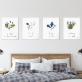 Aquarelle Noël Isiah 9:6 (Chambre à coucher)