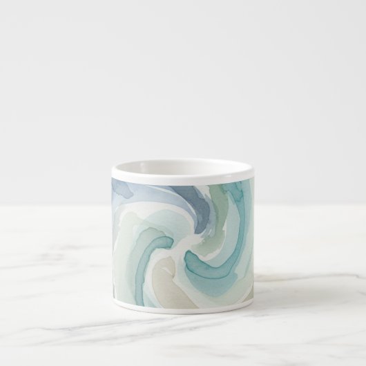Aquarelle nordique Espresso Mug (Devant)