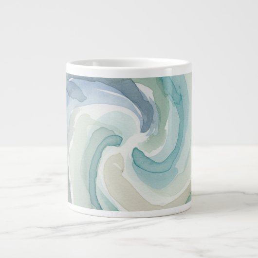 Aquarelle nordique Jumbo Mug (Devant)