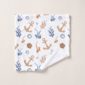 Aquarelle Océan (Gant de toilette)