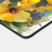 Aquarelle Océan Dauphins Fleurs Tropicales (Coin)