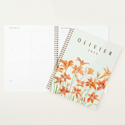 aquarelle orange (Devant avec enveloppe)