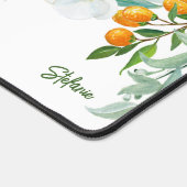 Aquarelle Orchidées blanches et Kumquats été (Coin)