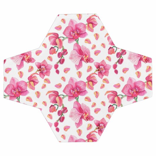 Aquarelle Orchidées Design 2 (Plat)