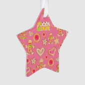 aquarelle pain d'épices de Noël cookies (devant)