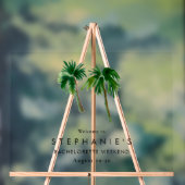 Aquarelle Palmiers tropicaux Bachelorette (Neutre)