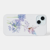 Aquarelle Papillon Jardin Fleurs Art (Verso Horizontal)