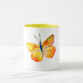 Aquarelle papillon jaune dessin Combo Mug (Centre)