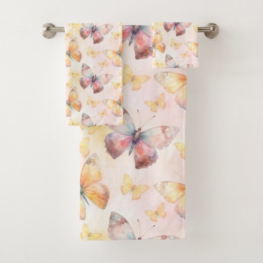 Aquarelle Papillon Whimsy (En situation)