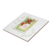 Aquarelle Paquet de graines Carreaux en céramique (Côté)