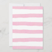 Aquarelle Paris Invitation de douche nuptiale - Ro (Dos)