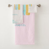 Aquarelle Parties scintillant or arc-en-ciel (En situation)