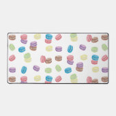 Aquarelle Pastel colorée Macarons français (Recto)