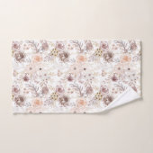 Aquarelle Pastel Roses colorés (Serviette à main)