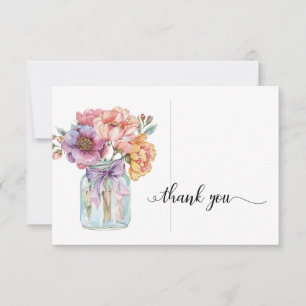 Aquarelle Pays Sympathie Florale Merci