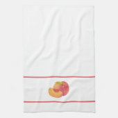 Aquarelle Pêche Serviette de cuisine (Vertical)